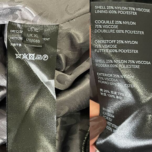 ANTHROPOLOGIE Alessia Velvet Blazer in Gray Green Size XL - Picture 14 of 16